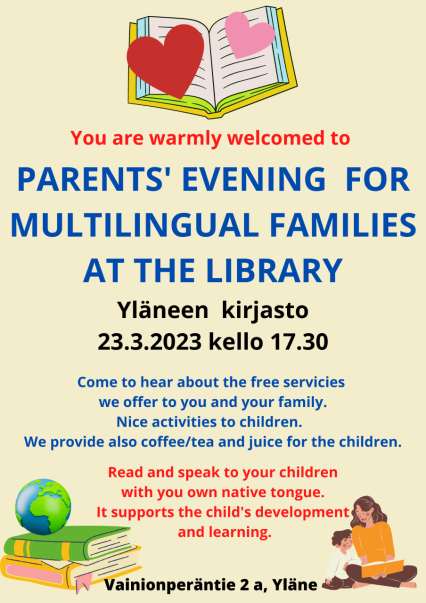 Parents' evening for Multilingual families